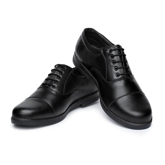 Army Oxford Uniform Shoes Pure Leather Uniform Shoes for Navy, CRPF, BSF, Air-Force