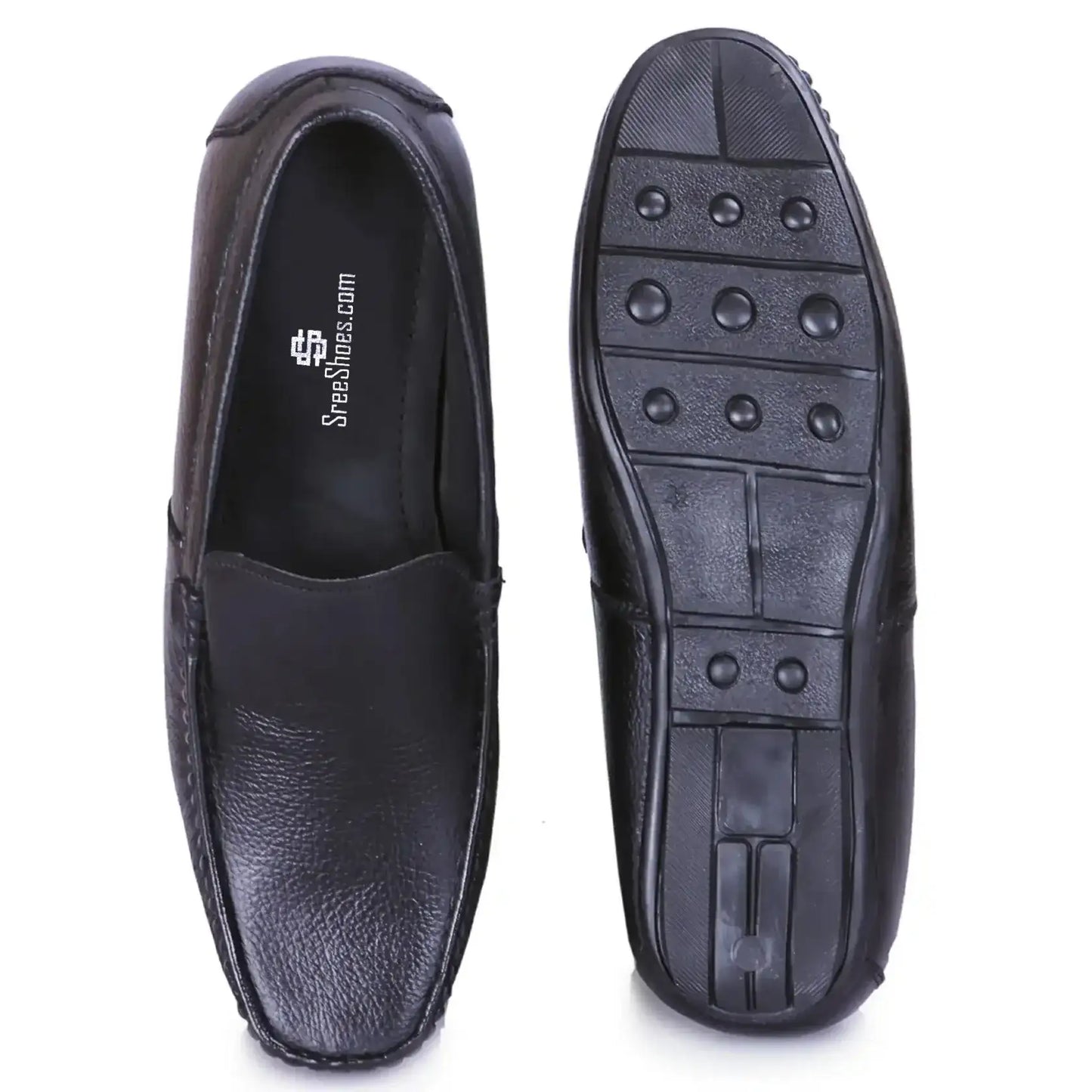 Genuine Leather Loafers for Men Slip On Shoes
