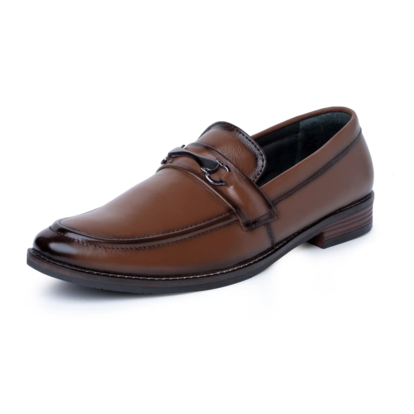 Bit Loafers for Men Pure Leather Slip On Shoes