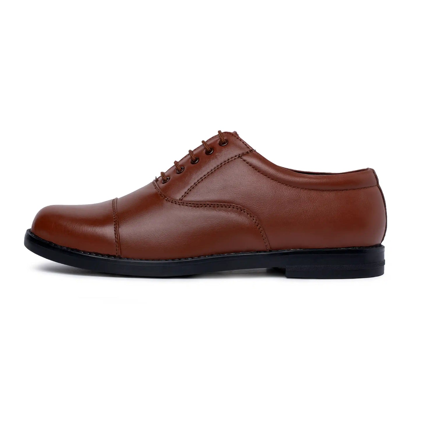 Police Uniform Shoes Pure Leather Mens Oxford Formal Shoes
