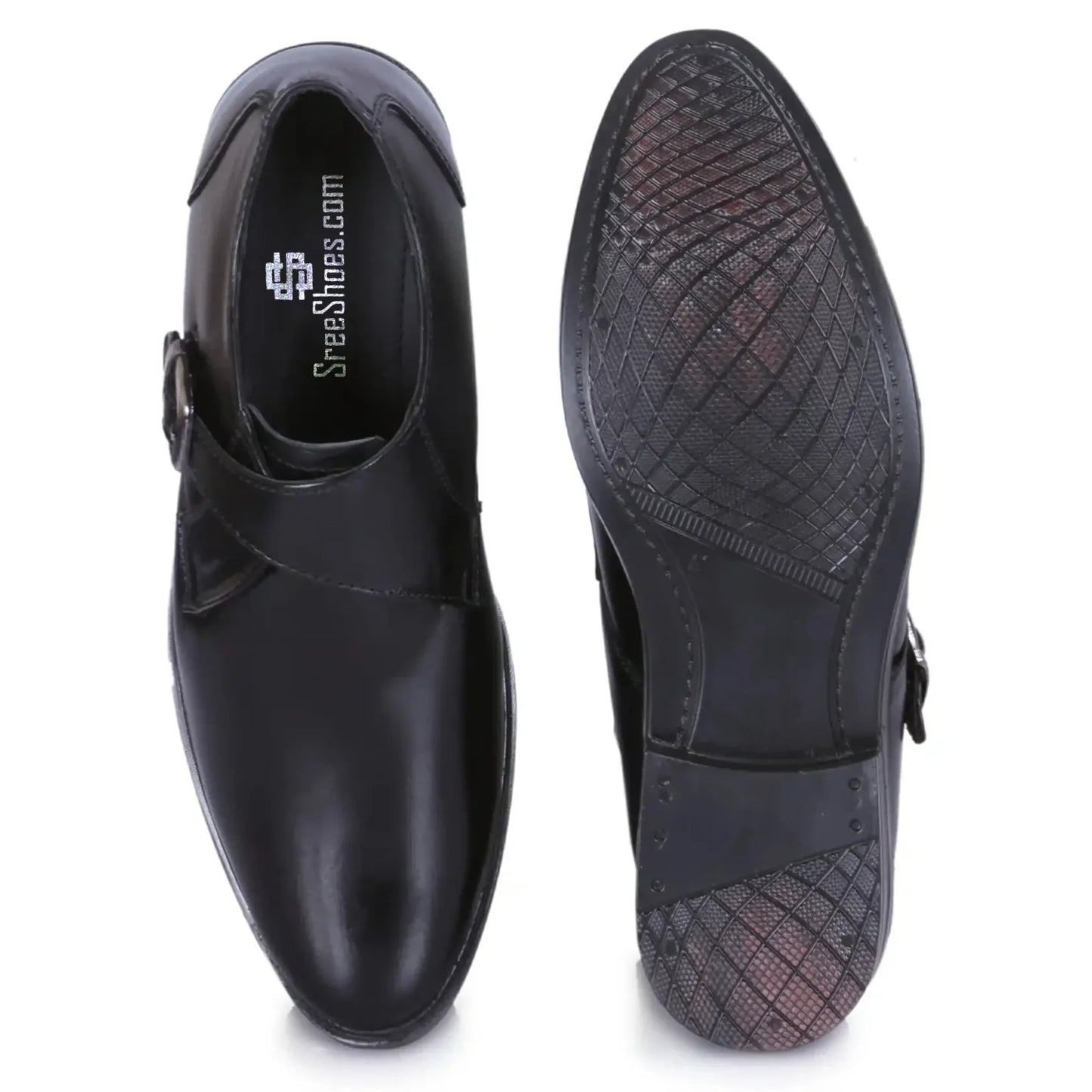 Monk Strap Pure Leather Slip On Shoe