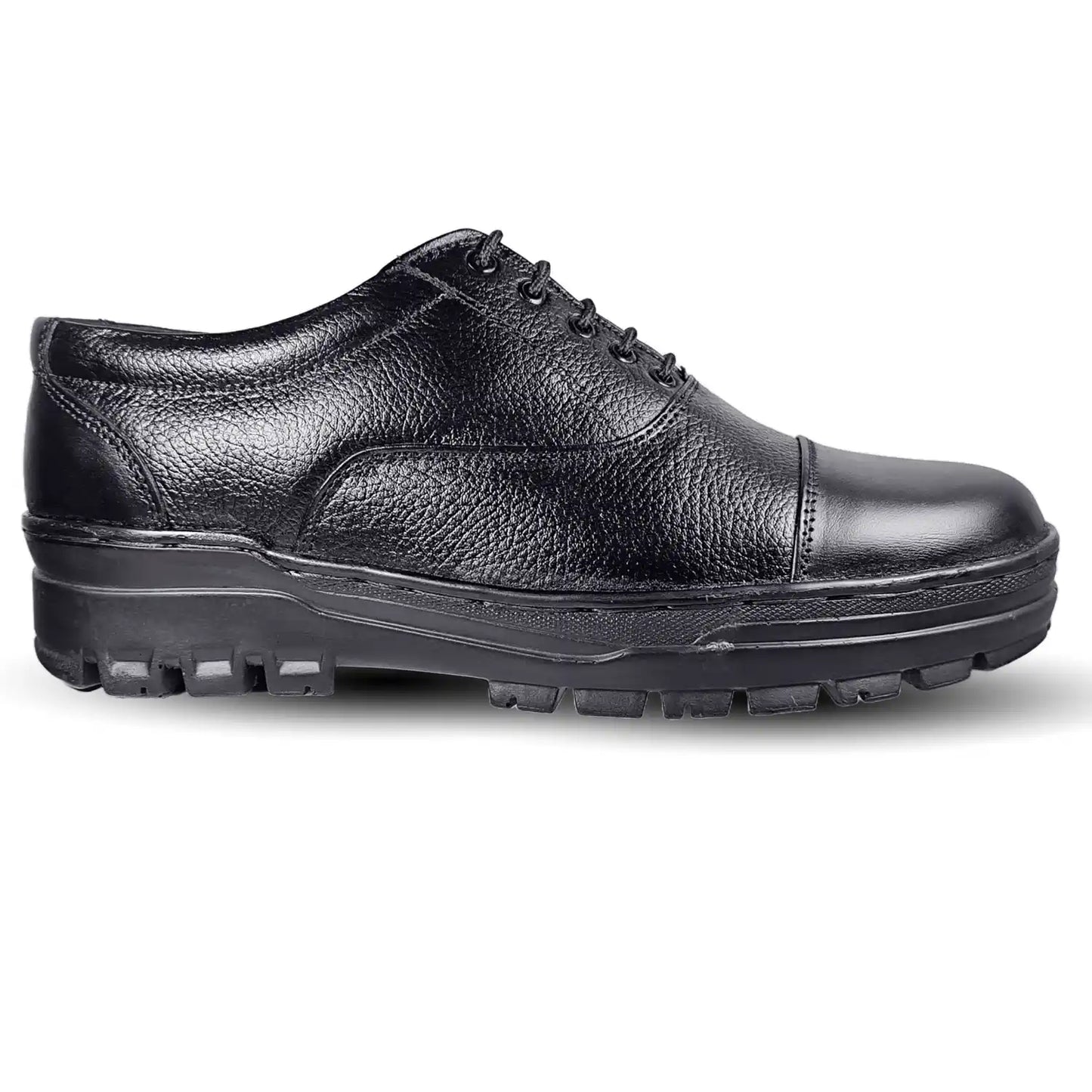 Police Dress Shoes Pure Leather Women's Oxford Lace Up