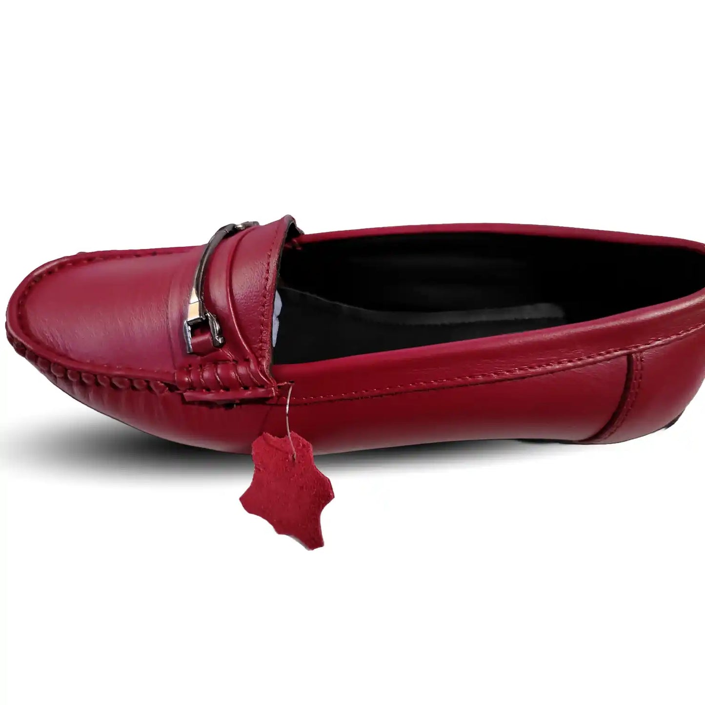 Moccasins for Ladies Pure Leather Loafers Women's Slip On Casual Girls Shoes
