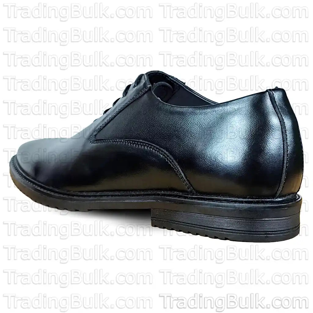 Formal Dress Shoes Pure Leather Oxford Wholecut-Toe Black Lace Up