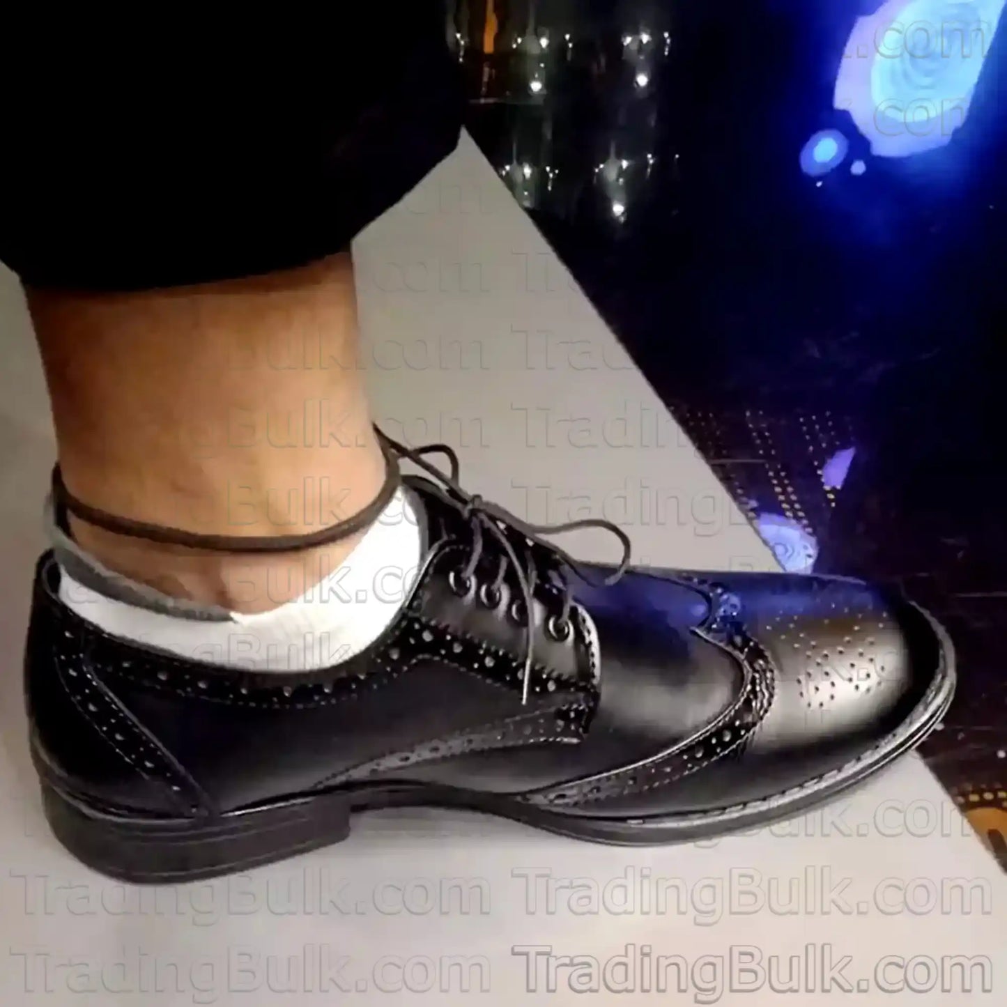 Formal Brogue Pure Leather Shoes For Men