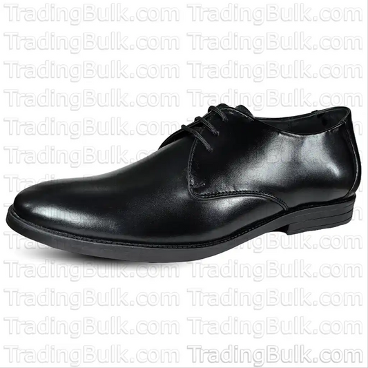 Men's Derby Formal Shoes Pure Leather Comfort Lace Up Dress Shoes