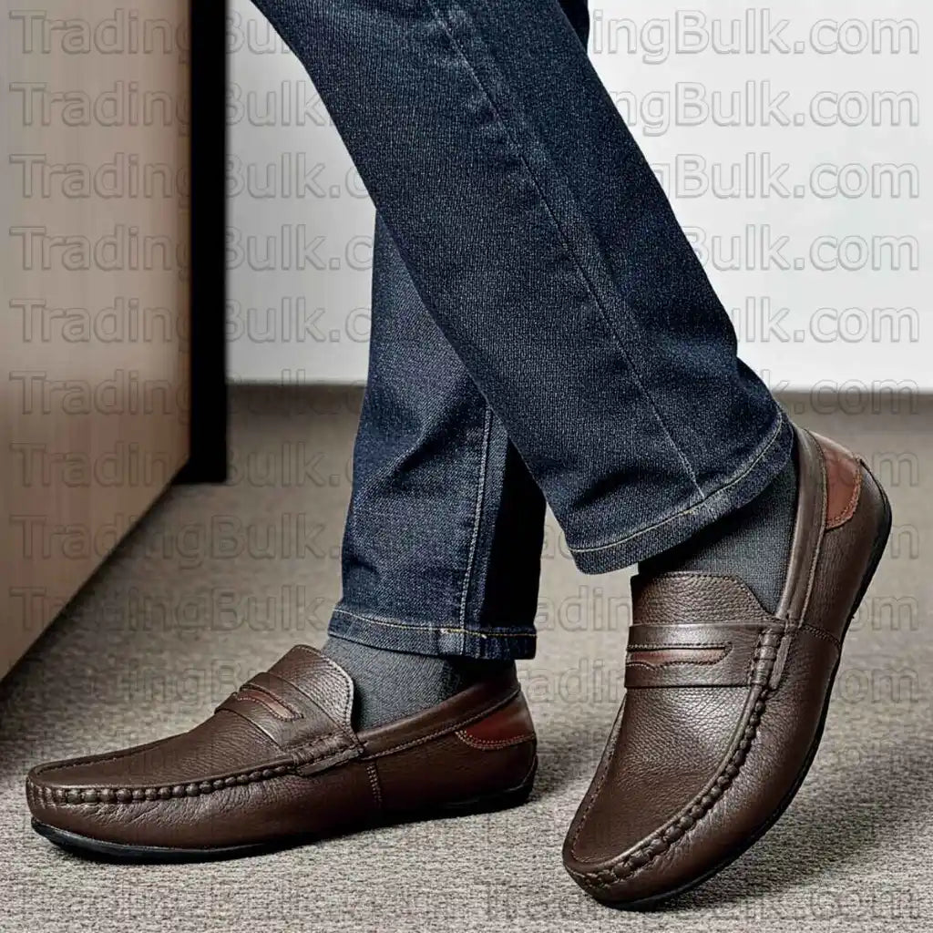 Loafers for men Pure Leather Moccasin Comfort SlipOn Shoes
