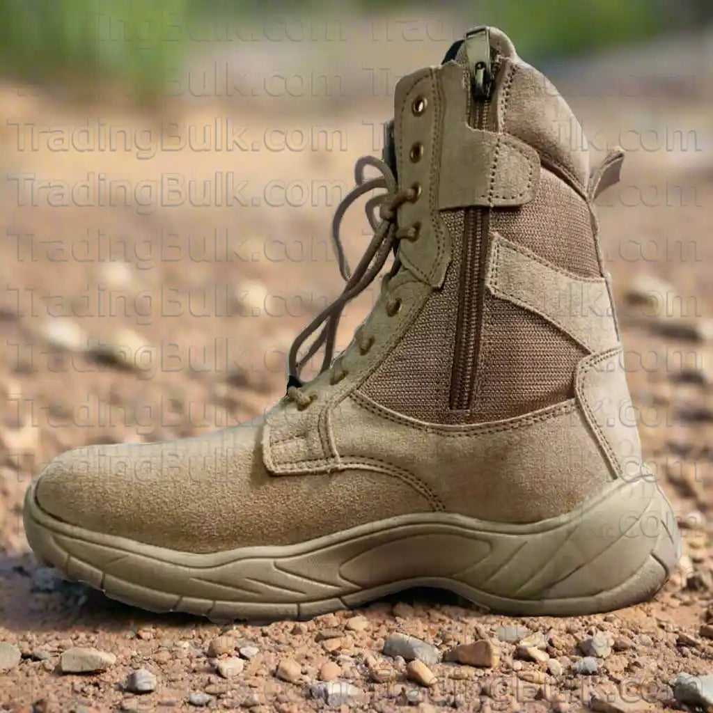 Genuine Leather Army Tactical Boots Heavy Duty Combat Military Comfort Boots