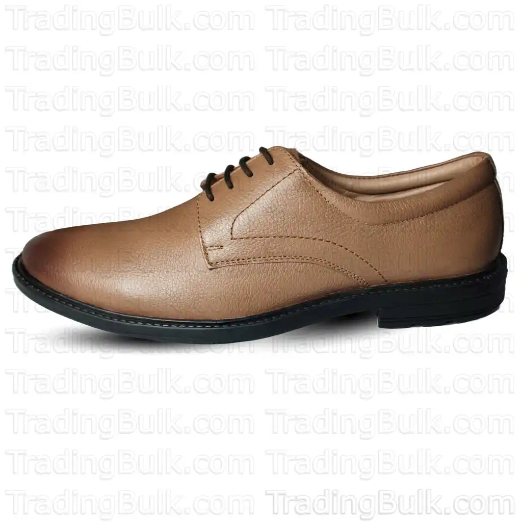Men's Pure Leather Derby Lace up Shoes (NDM)