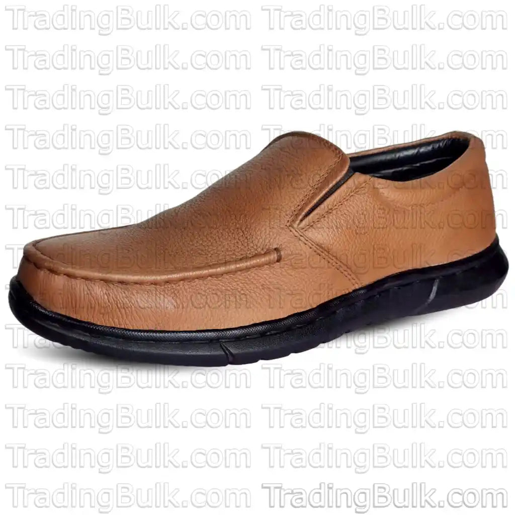 Formal Loafers for Men Pure Leather Comfort Slip On Shoes