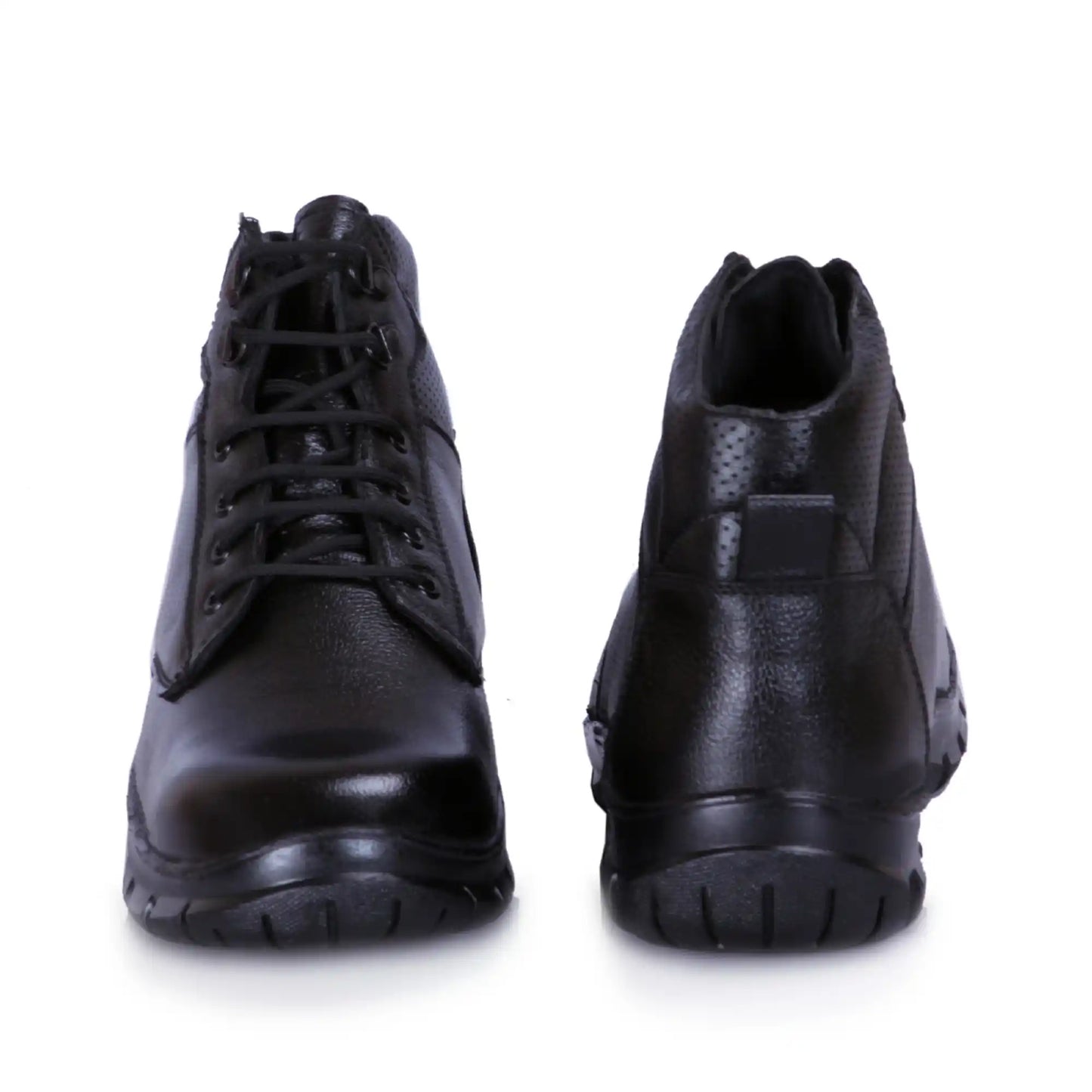 Pure Leather Safety Shoes Industrial Boots for Men
