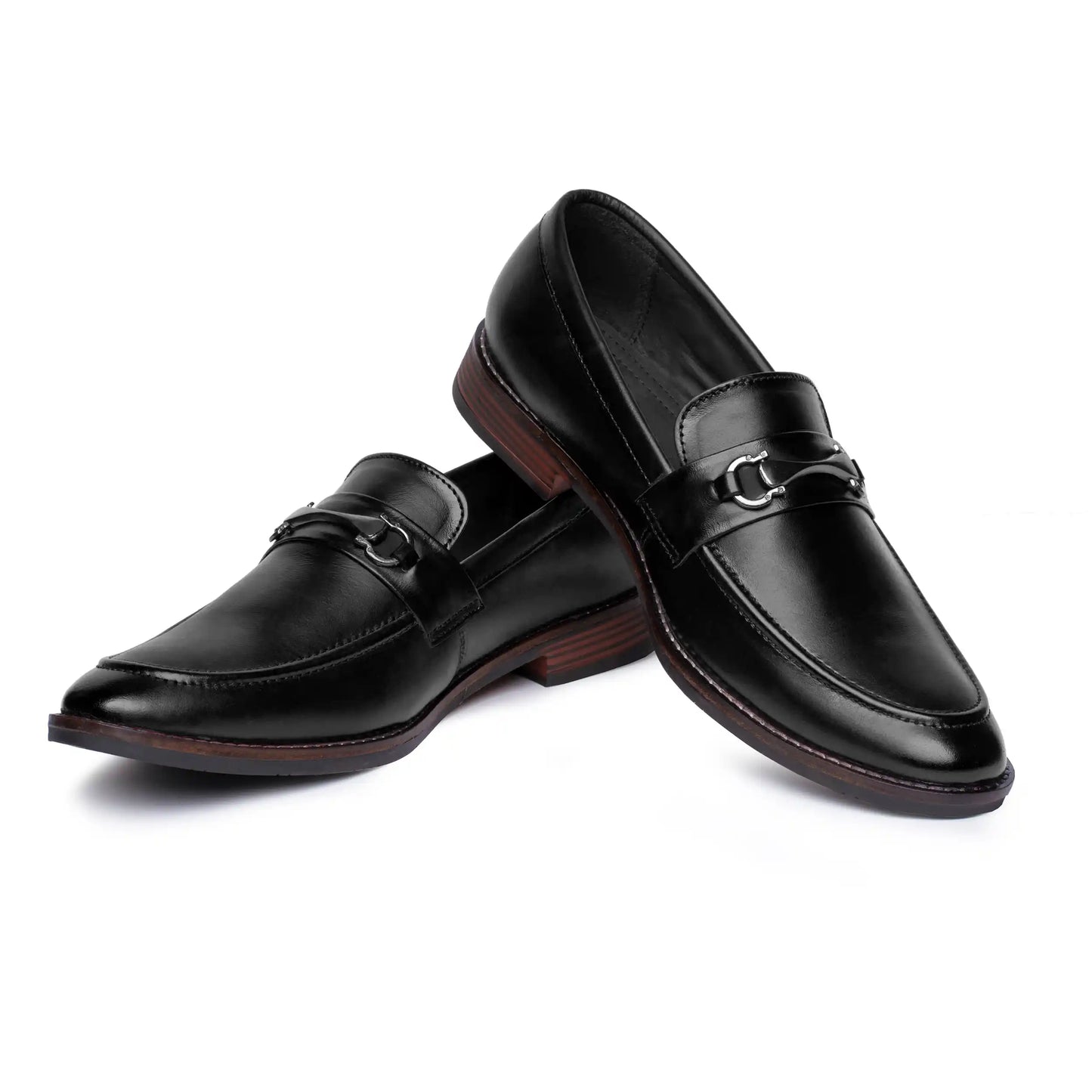 Bit Loafers for Men Pure Leather Slip On Shoes