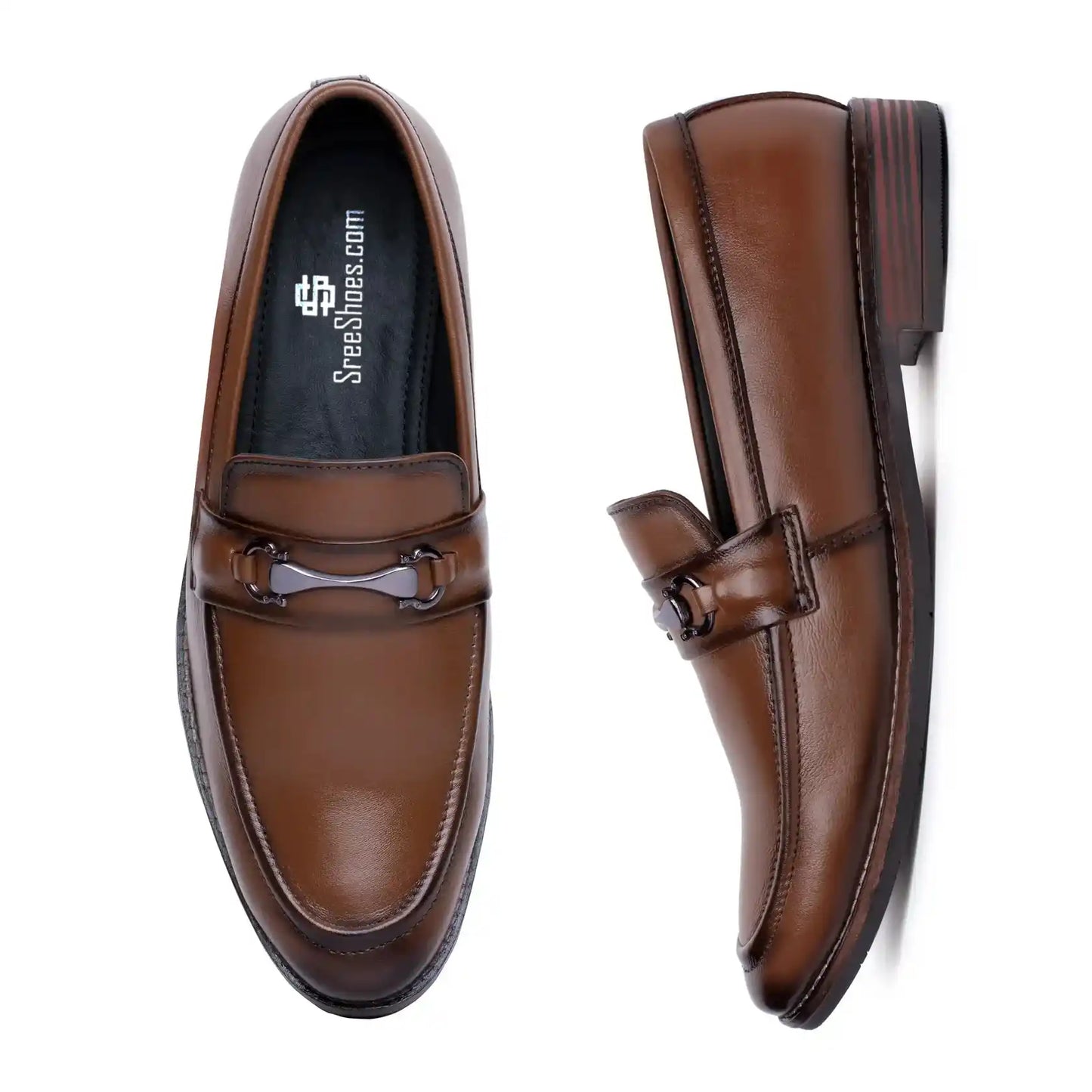 Bit Loafers Men Pure Leather Casual Slip On