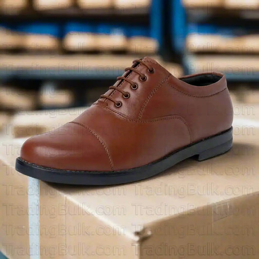 Brown Police Shoes Supplier & Wholesaler in India Oxford Shoes color red Chief Officer Shoes Art- TSF 