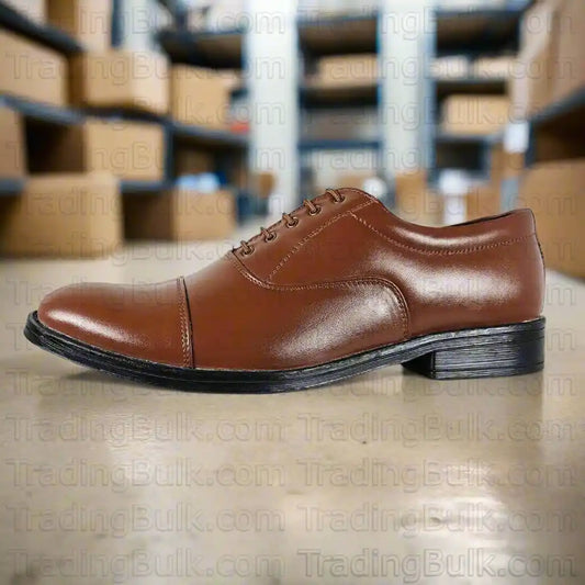 Brown Police Uniform Shoes Supplier & Wholesaler Manufacturer in India Leather Tan Oxford Shoes color red Chief Officer Shoes  