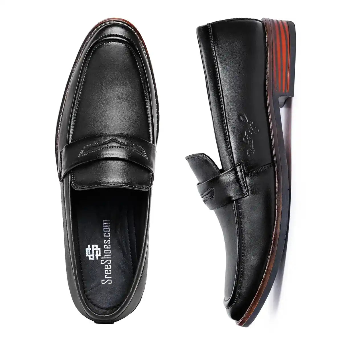 Penny Loafers Pure Leather Slip On for Men