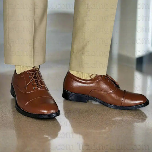 Oxford Dress Shoes Police Shoes