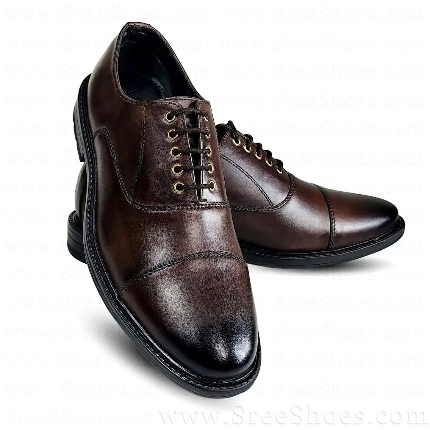 Men's Pure Leather Oxford Dress Shoes (Full Grain)