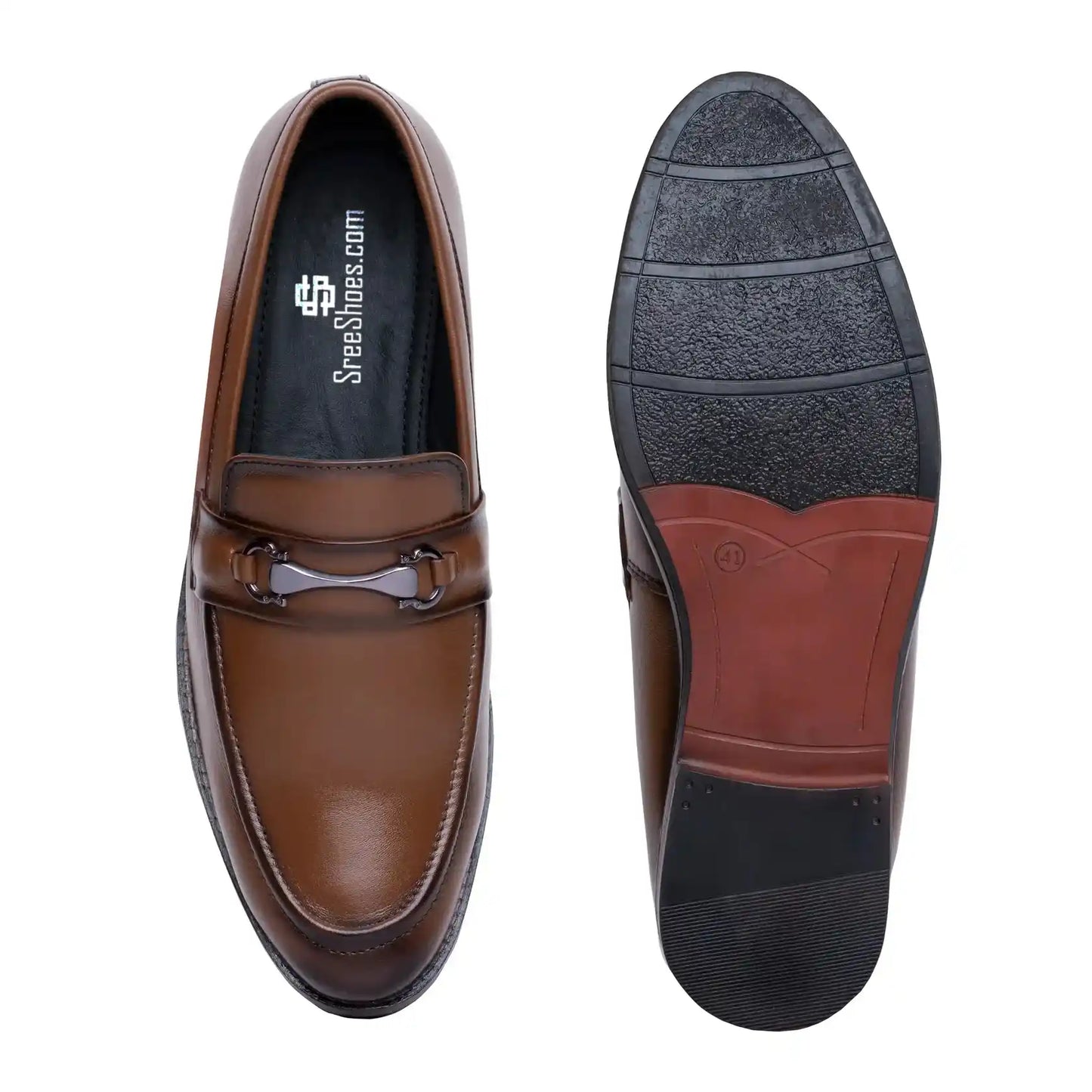 Bit Loafers Men Pure Leather Casual Slip On