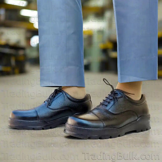TradingBulk.com_Black_Formal_Police_Shoes_PU_Leather_Shoes_Supplier_Dealer_Wholesaler_in_India