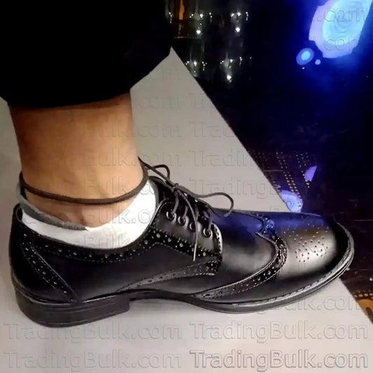 Formal Brogue Pure Leather Shoes For Men