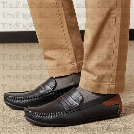 Genuine Leather Loafers for Men