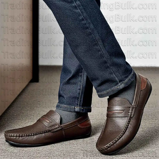 Loafers for men Pure Leather Moccasin Comfort SlipOn Shoes
