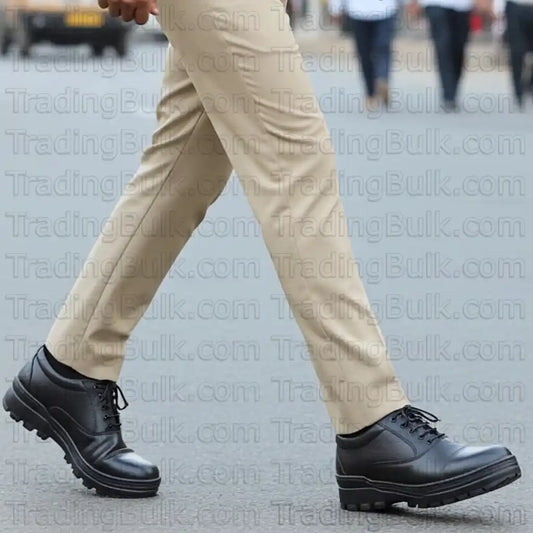 Formal Police Shoes for men Pure Leather Oxford Comfort
