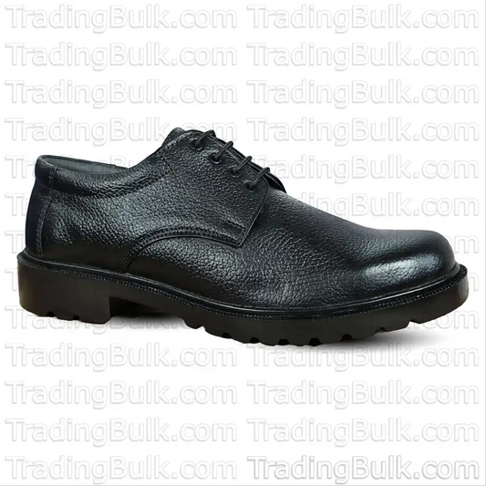 Derby Safety Shoes Pure Leather Industrial Safety Lace Up