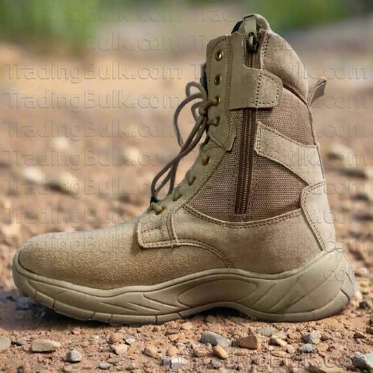 Genuine Leather Army Tactical Boots Heavy Duty Combat Military Comfort Boots