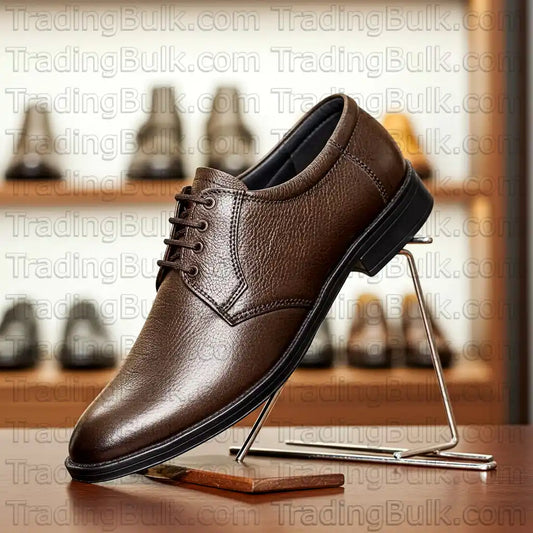 Lace Up Pure Leather Shoes For Men