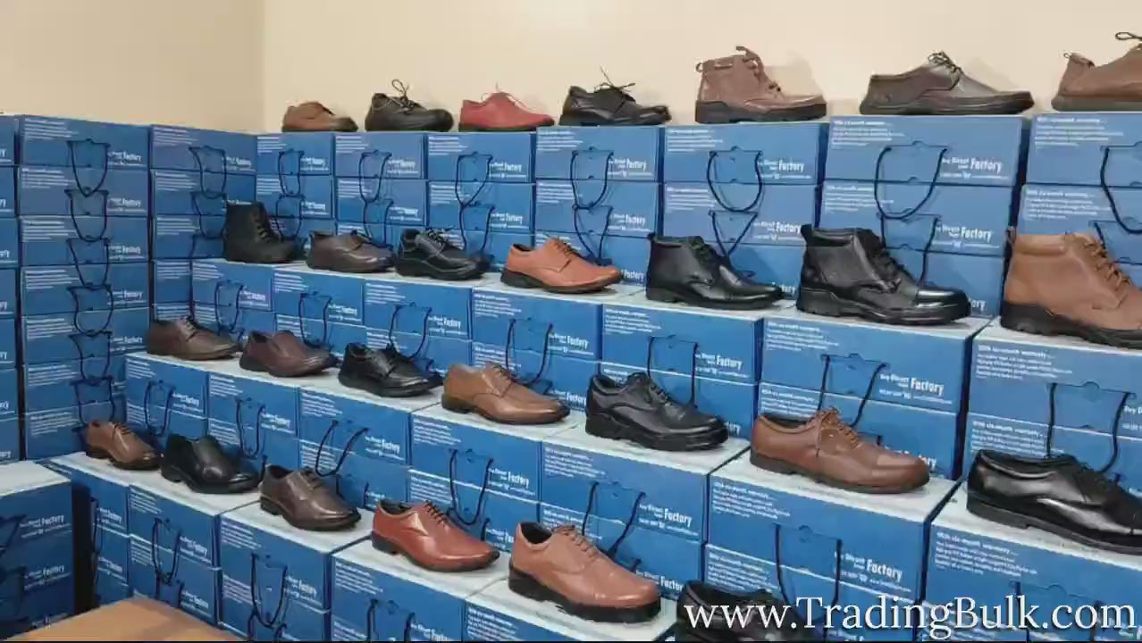 Load video: Best Leather Police Shoes Black Oxford Shoes Unboxing Wholesaler in India