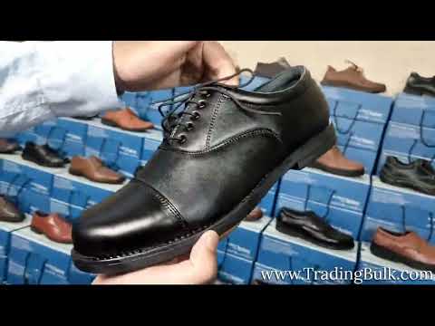 Police Uniform Shoes Security Guard Oxford Shoes